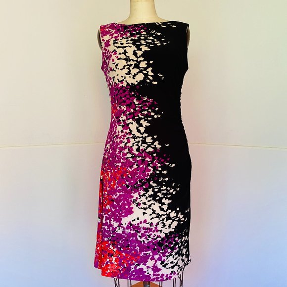 Jones of New York - Floral Summer Dress - Size 10 - Picture 1 of 4